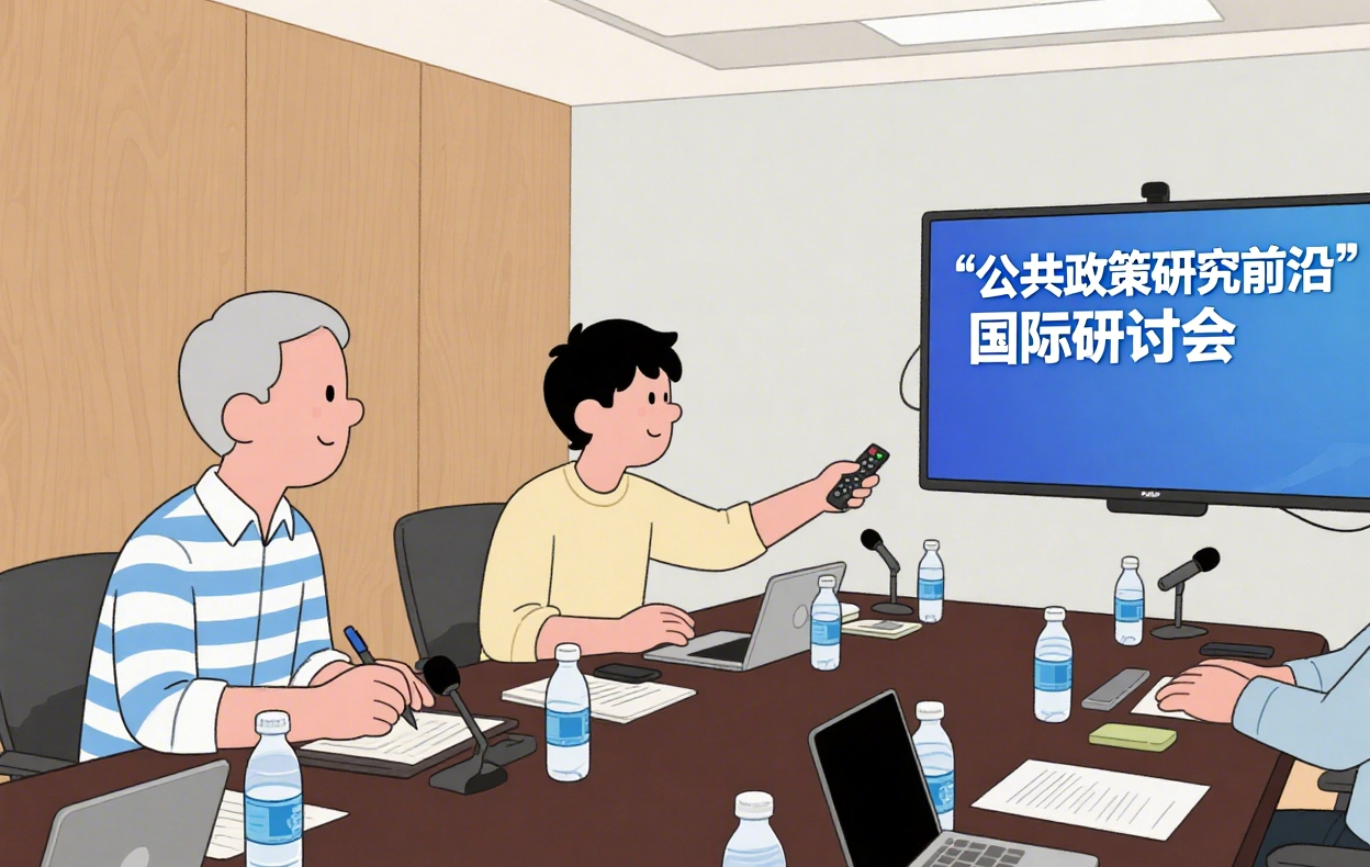 AGI 学部 | 何绍斌同学参与“公共政策研究前沿”国际研讨会